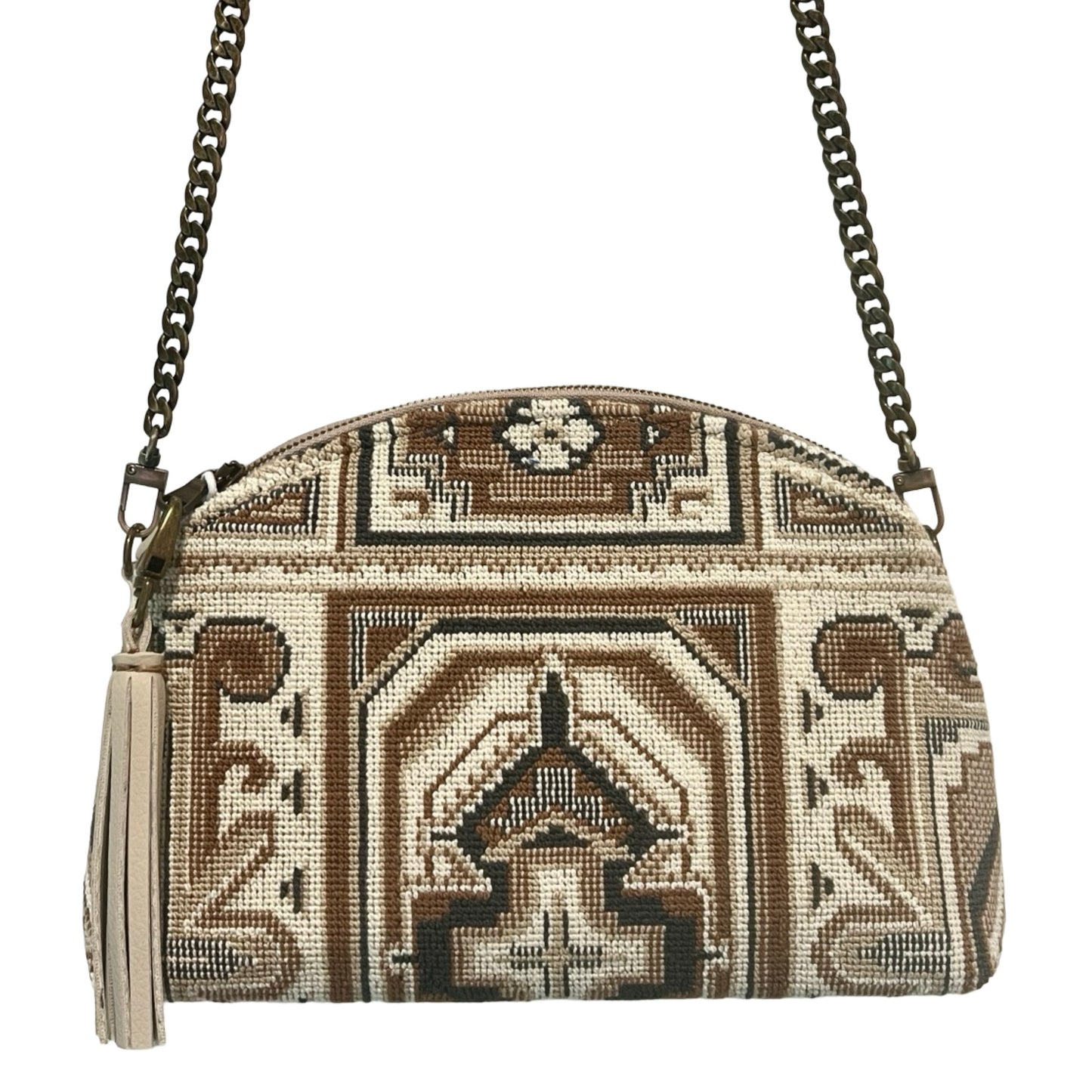 Neutral Porcelain Crowley Purse
