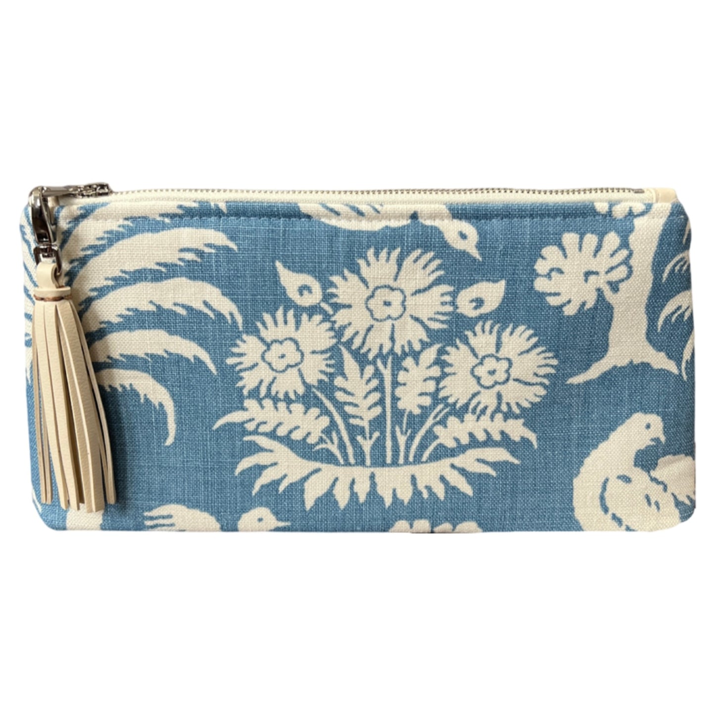 Blue Woodland Clutch