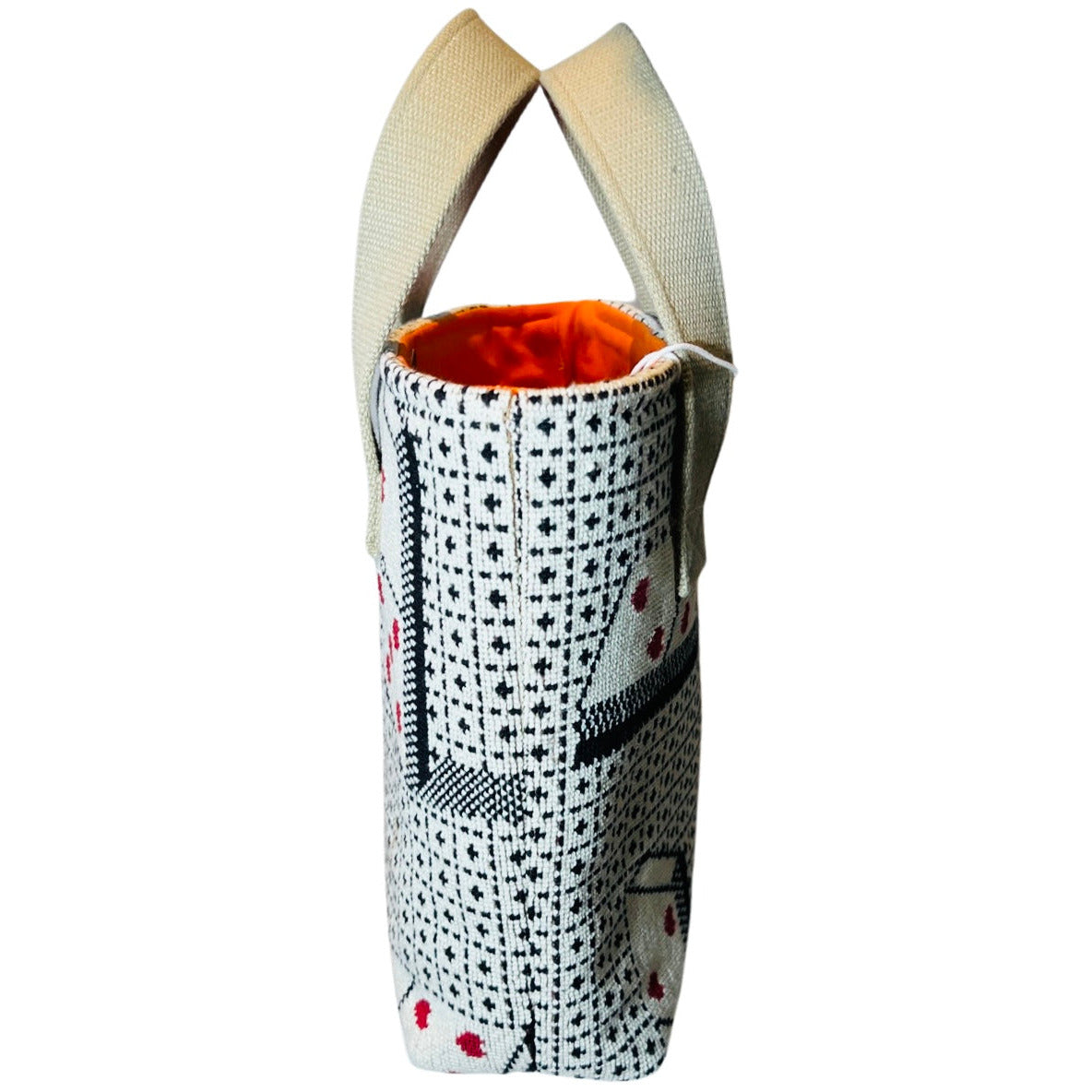 Domino Needlepoint Wine Tote (Double Bottle)