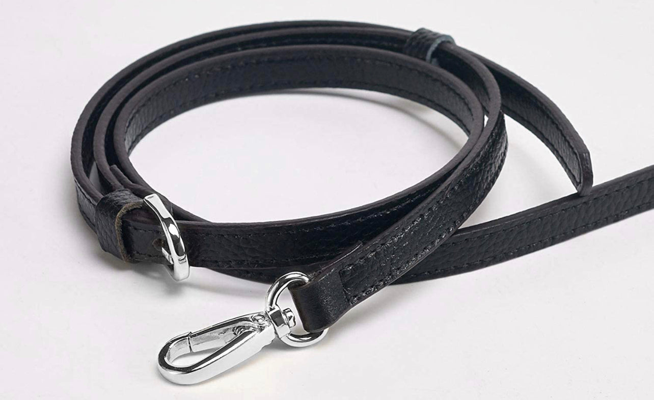 Black Leather Strap (Adjustable)