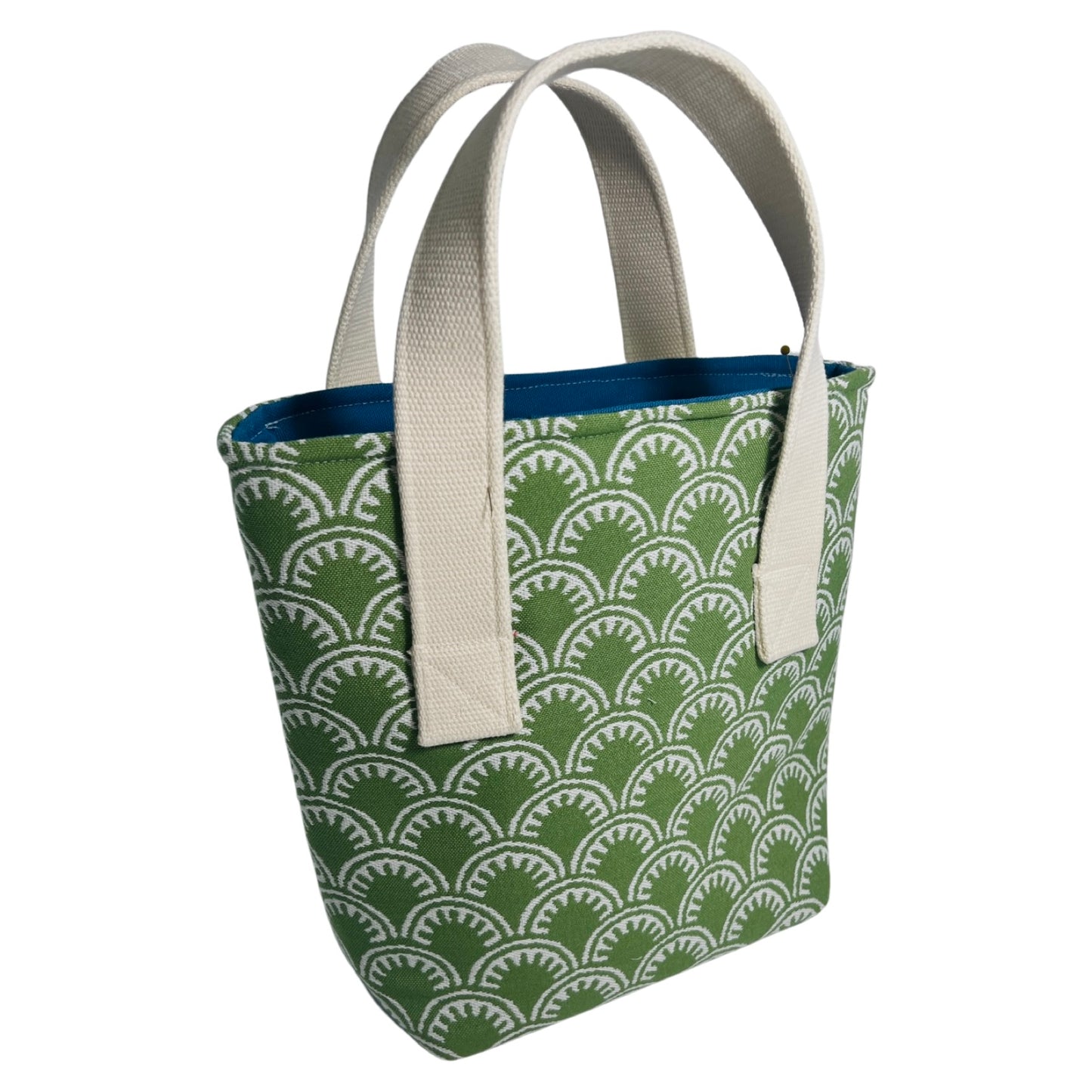 Green Maisie Wine Tote (Double Bottle)