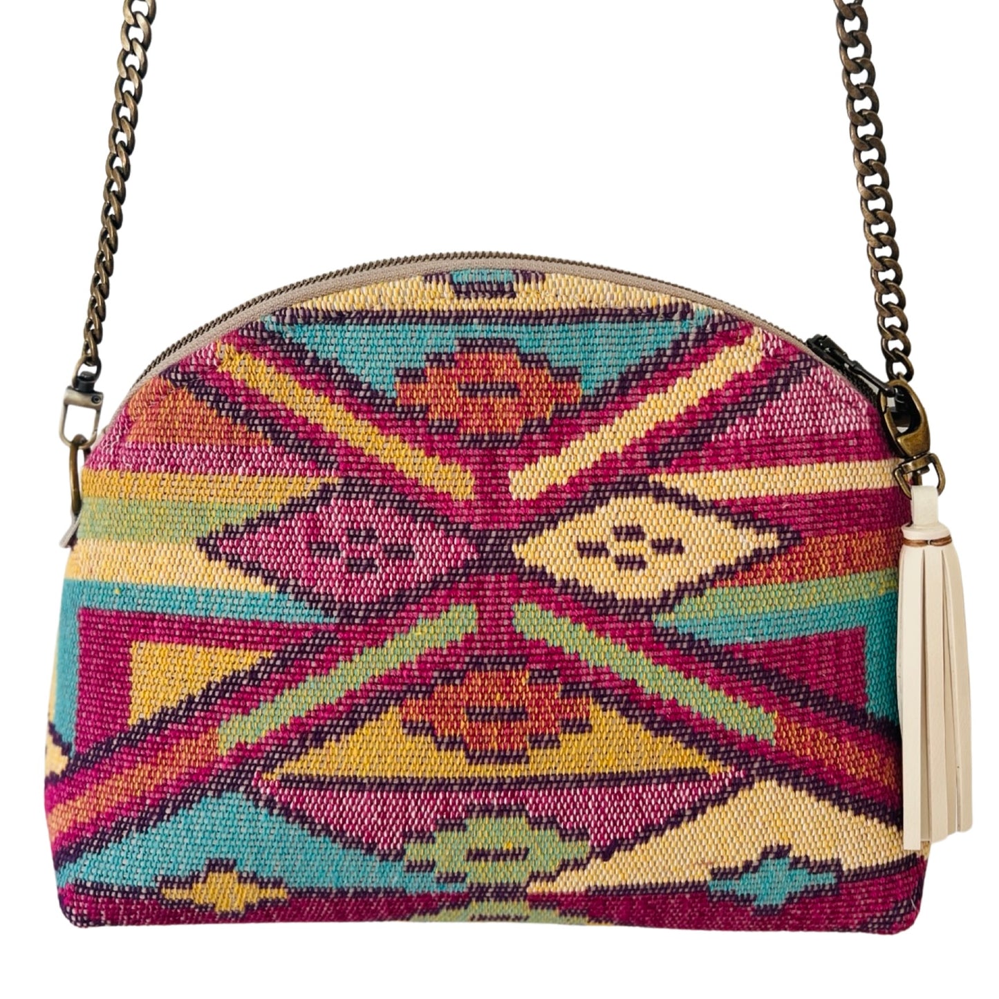 Magenta Aztec Purse