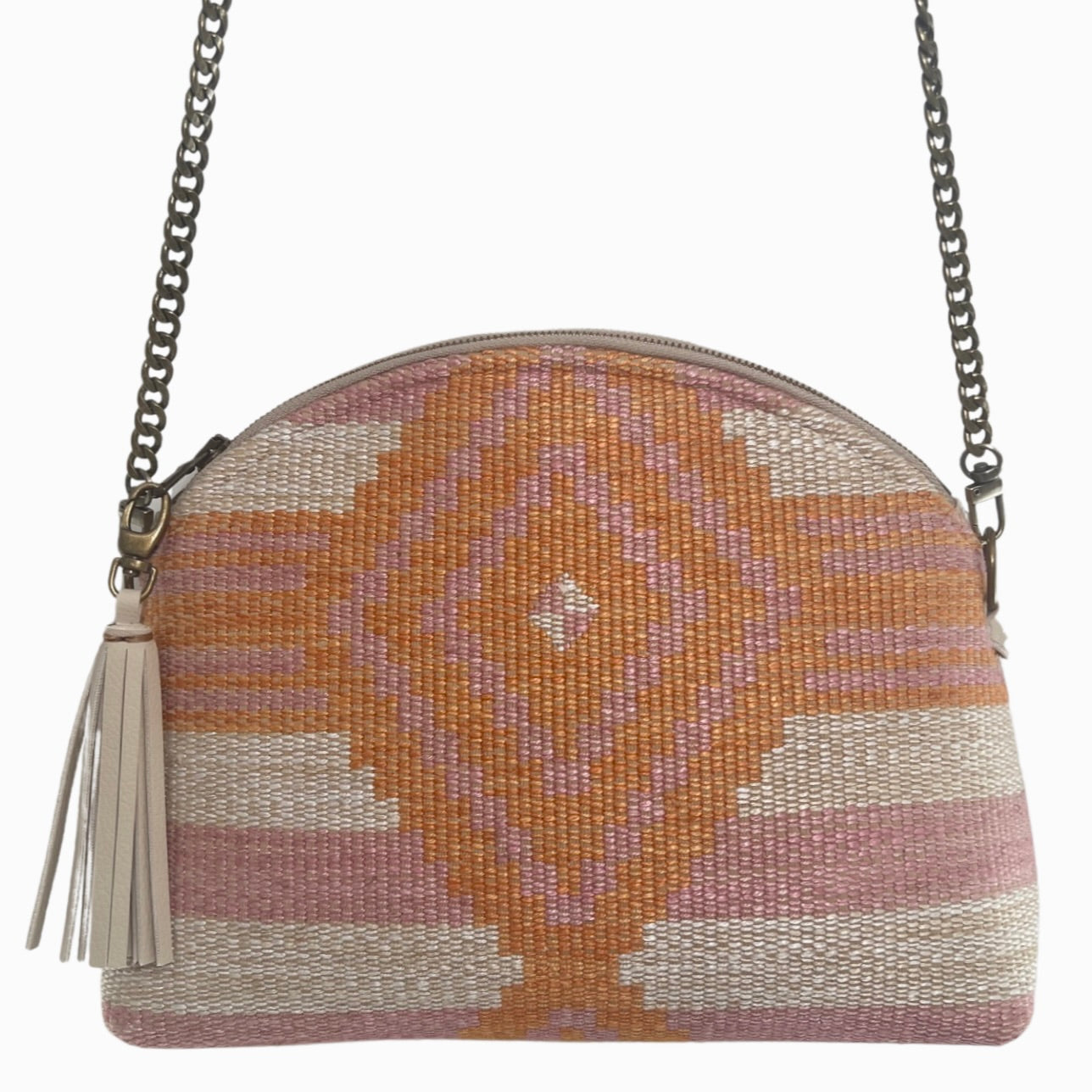 Orange and Pink Manta Purse