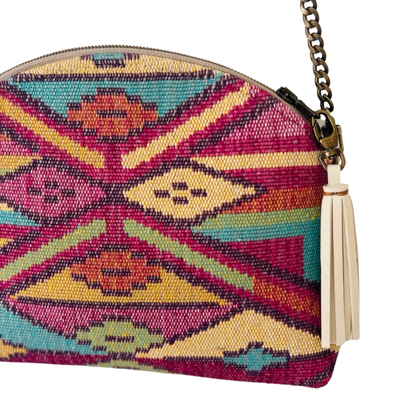 Magenta Aztec Purse