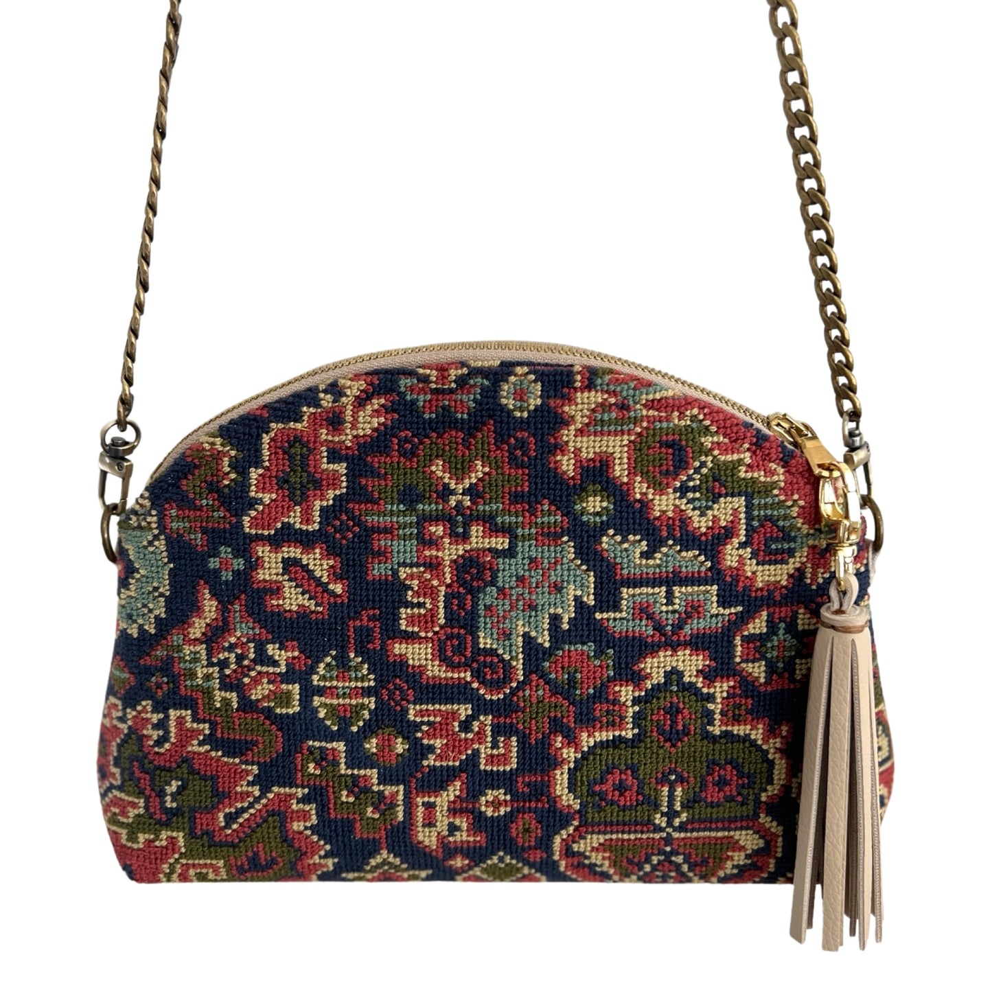 Antique Needlepoint Purse