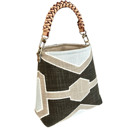 Taupe Areso Bucket Bag