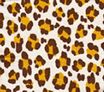 Orange Cheetah Toiletry Bag