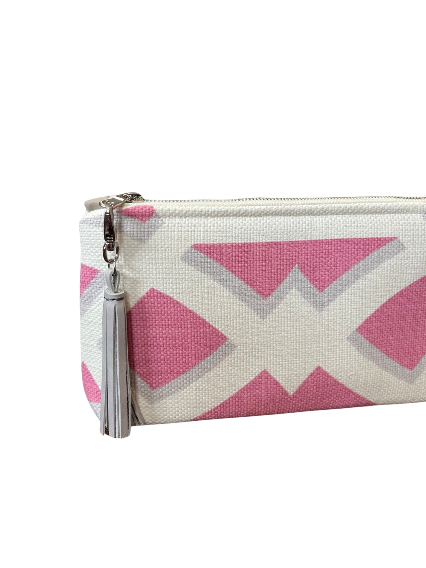 Pink Lattice Clutch