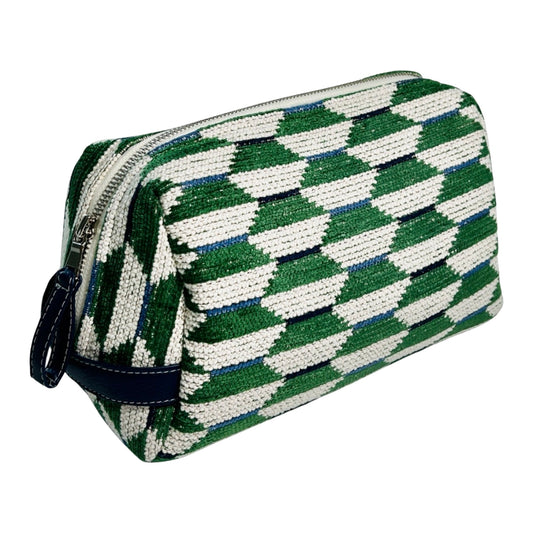 Opticia Toiletry Bag in Green