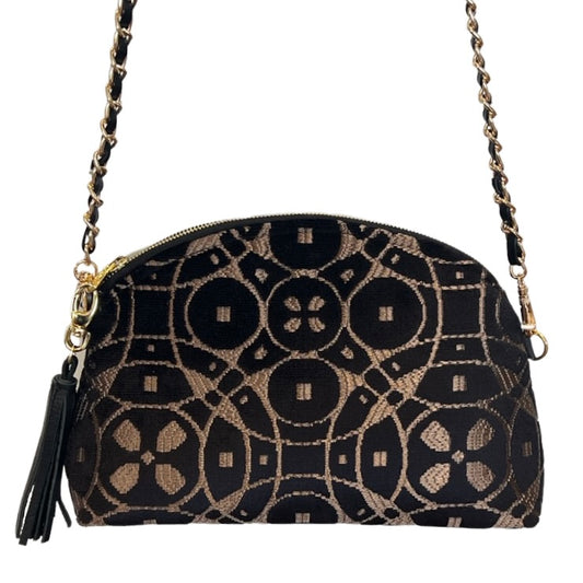 Zodiac Black Velvet Bag