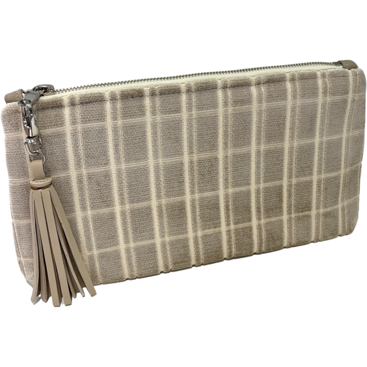 Champagne Velvet XL Clutch