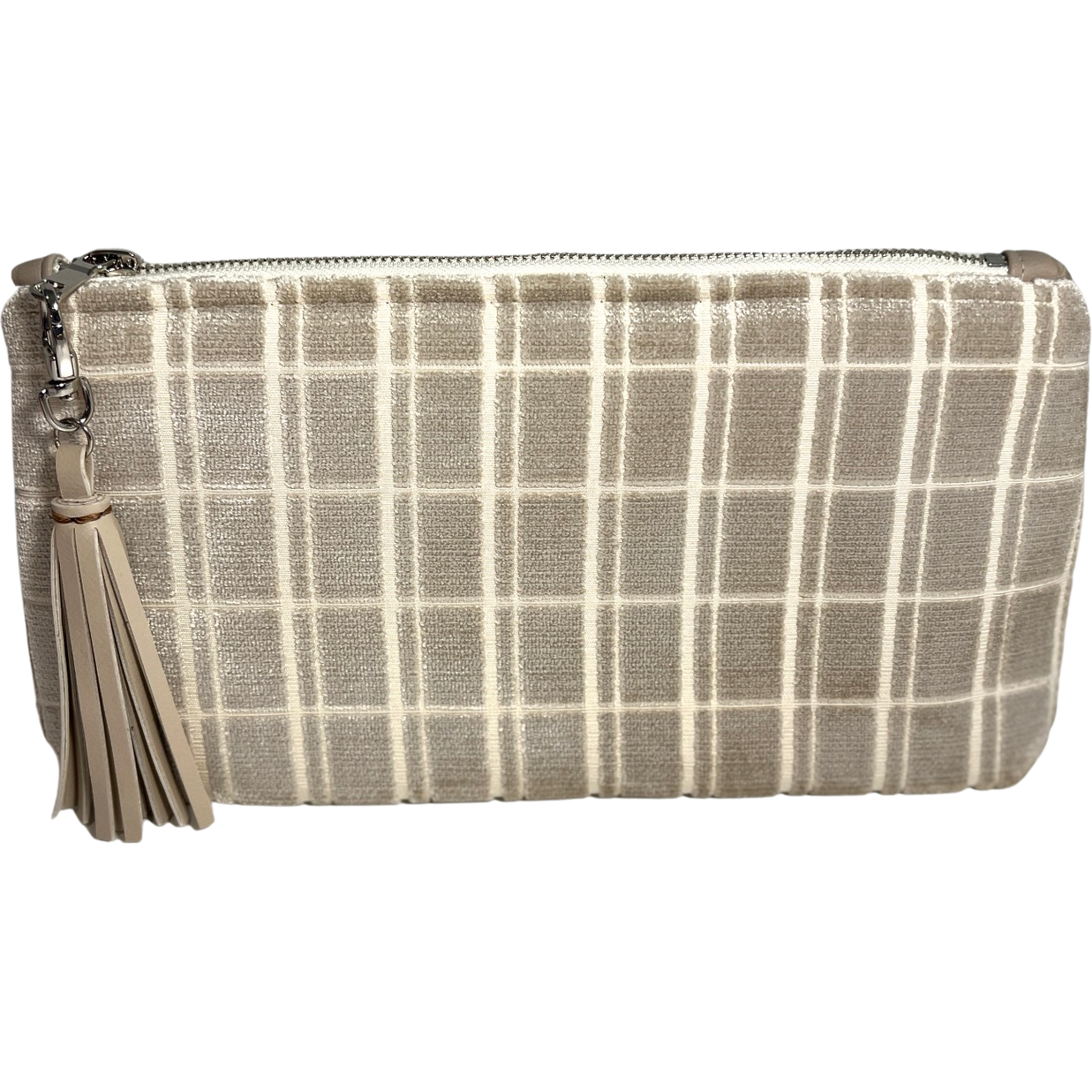 Champagne Velvet XL Clutch