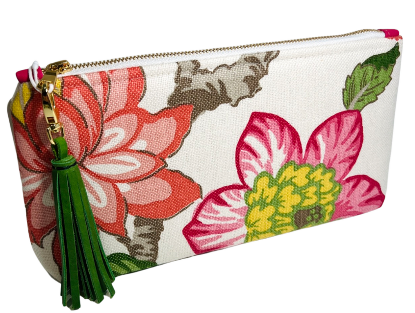 Pink Floral Clutch