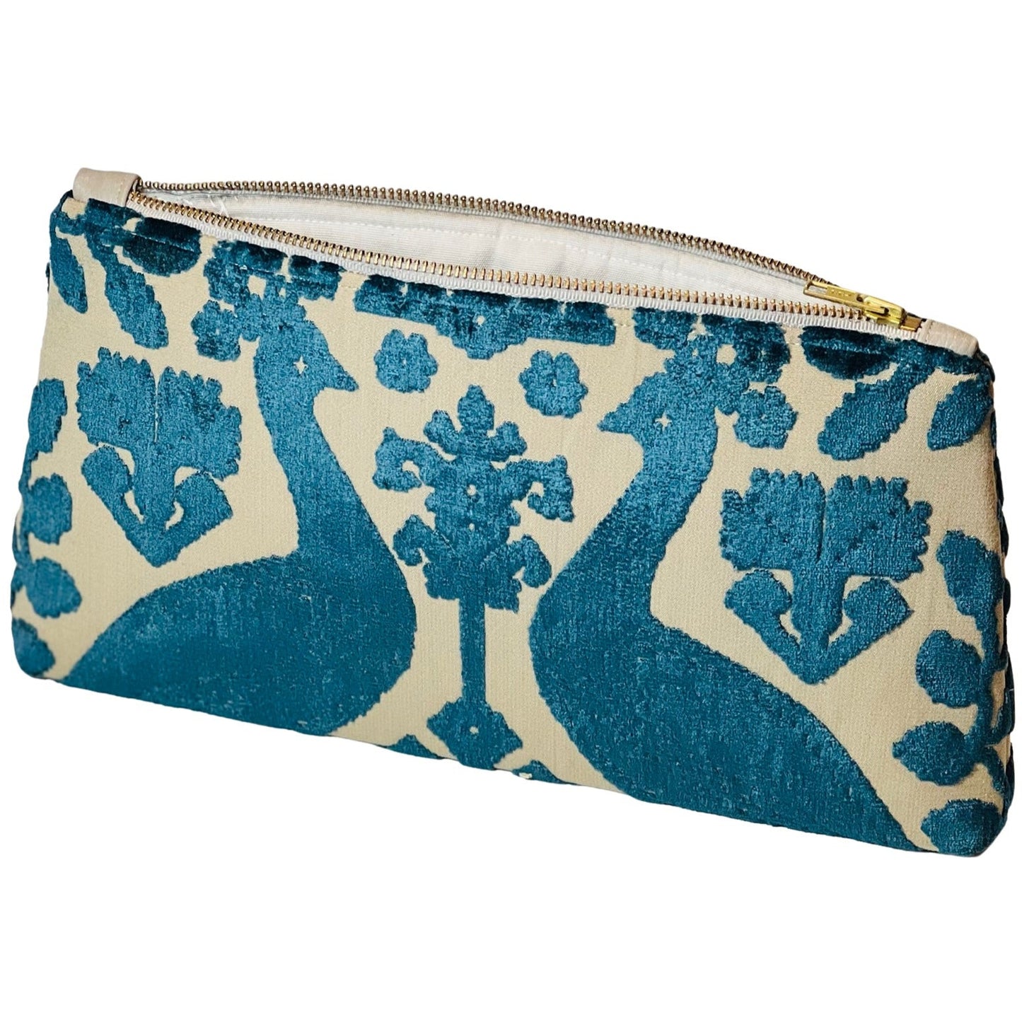 Velvet Peacock XL Clutch