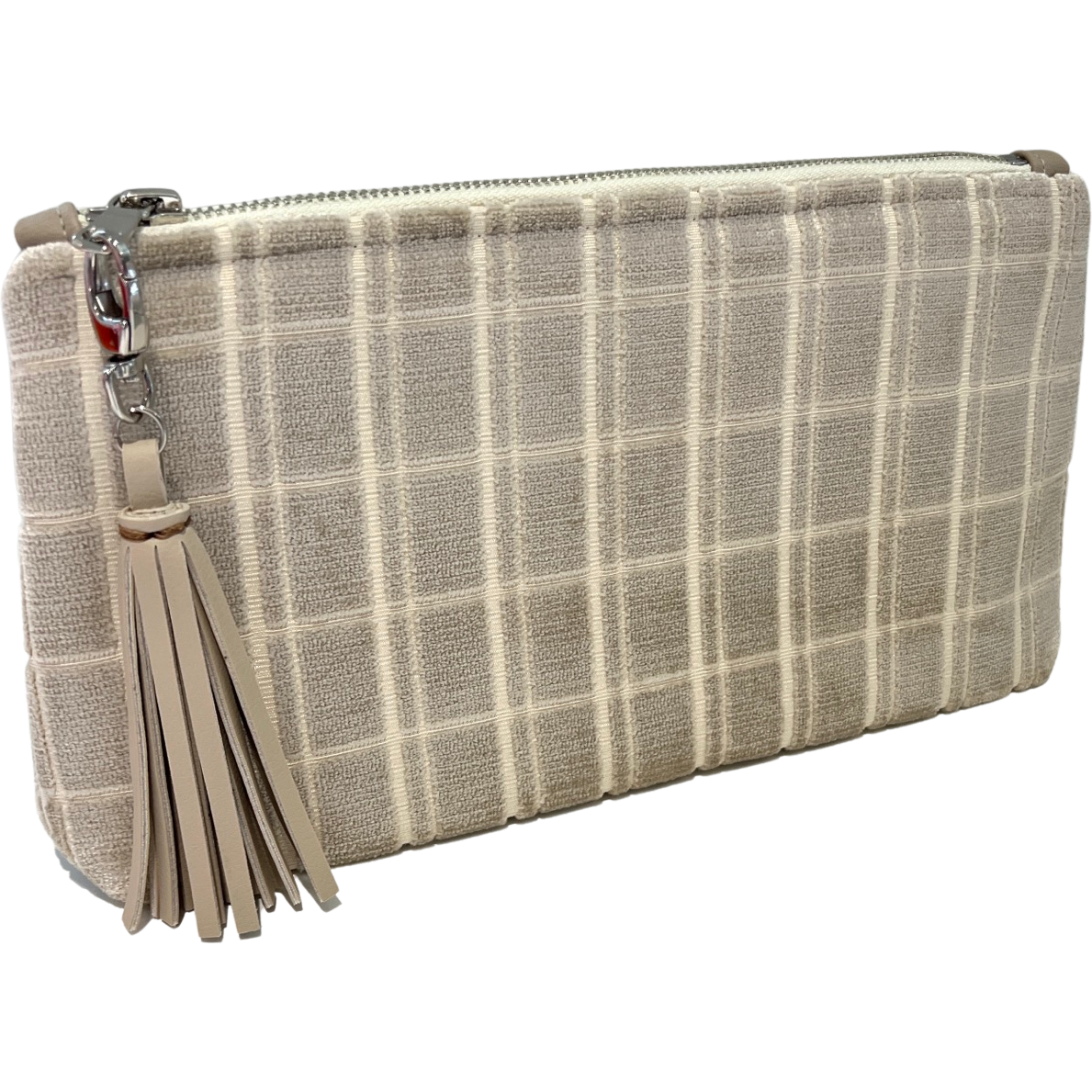 Champagne Velvet XL Clutch