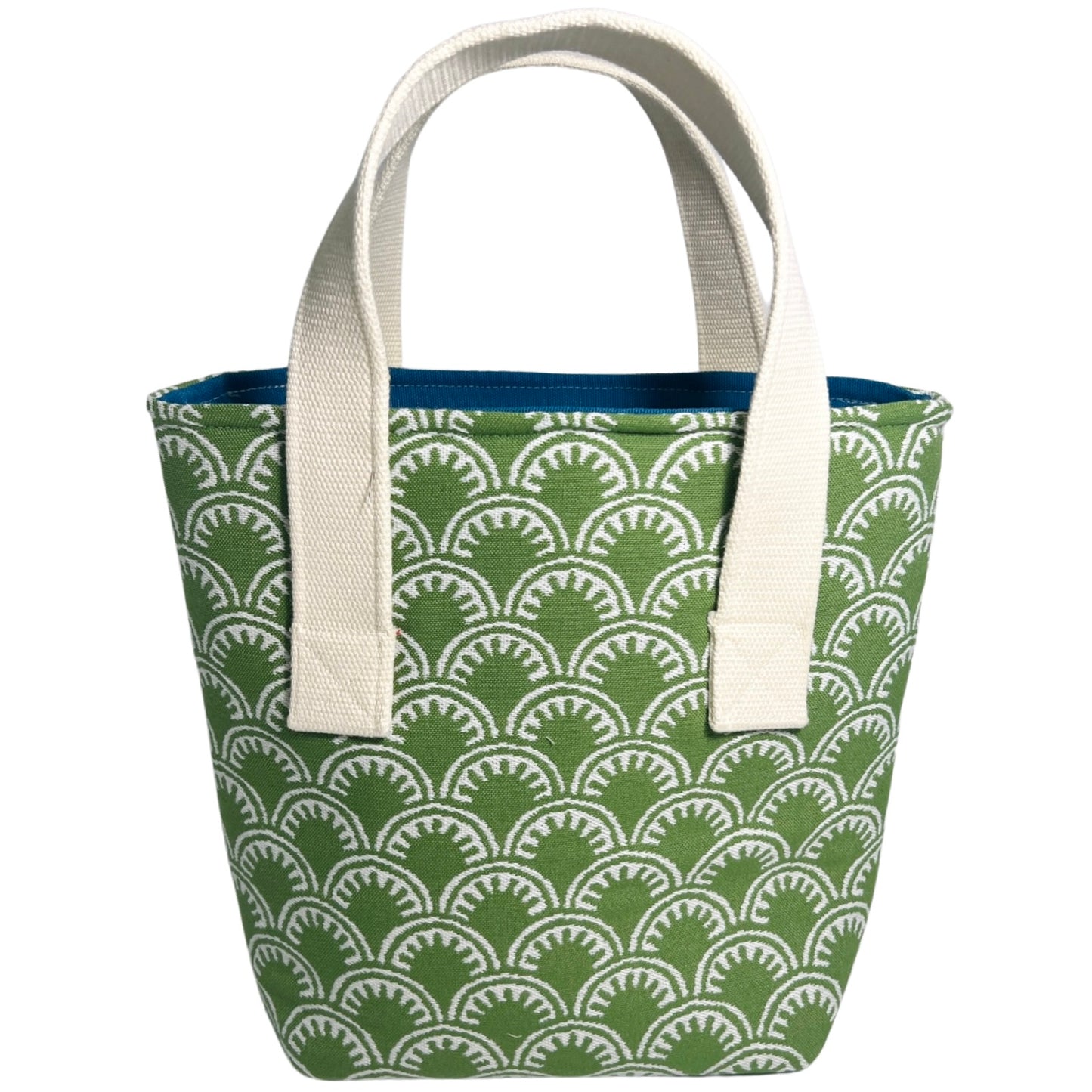 Green Maisie Wine Tote (Double Bottle)