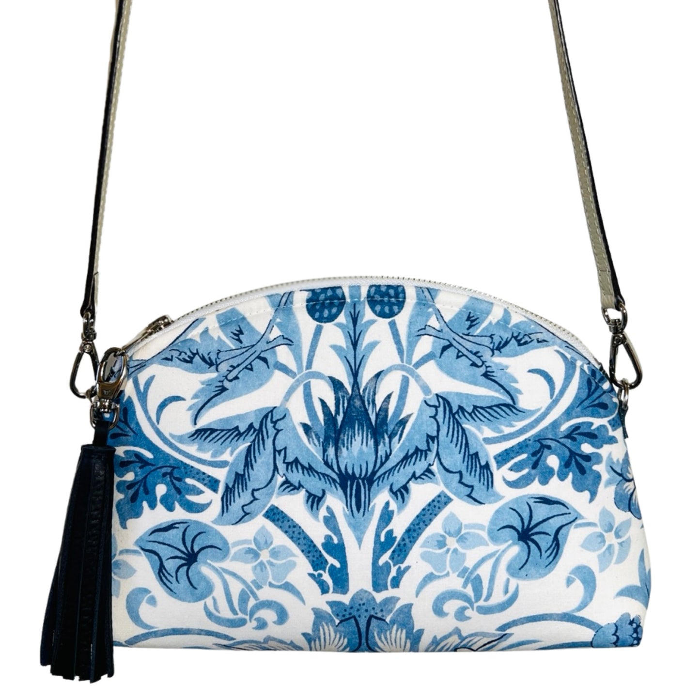 Blue Floral Purse