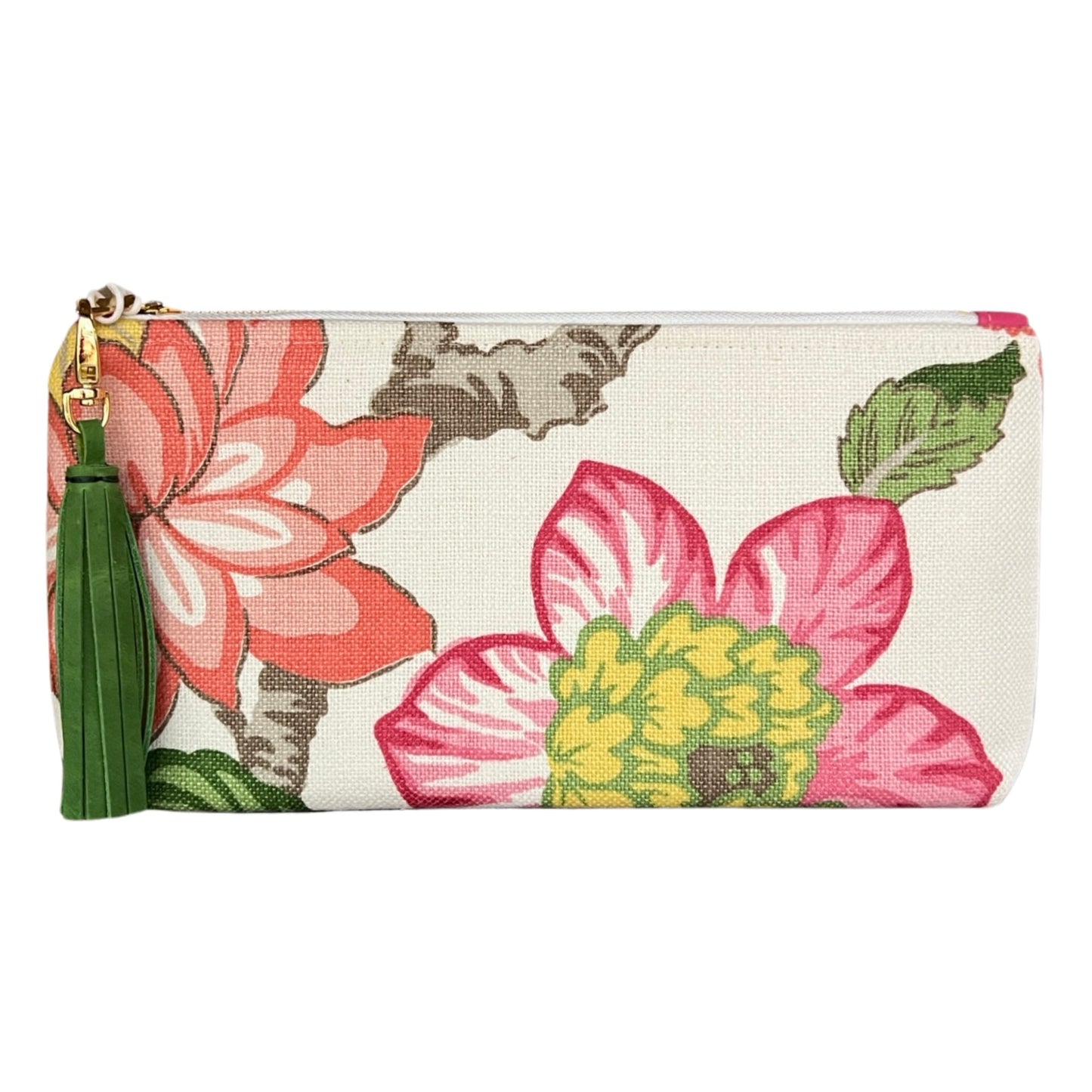Pink Floral Clutch