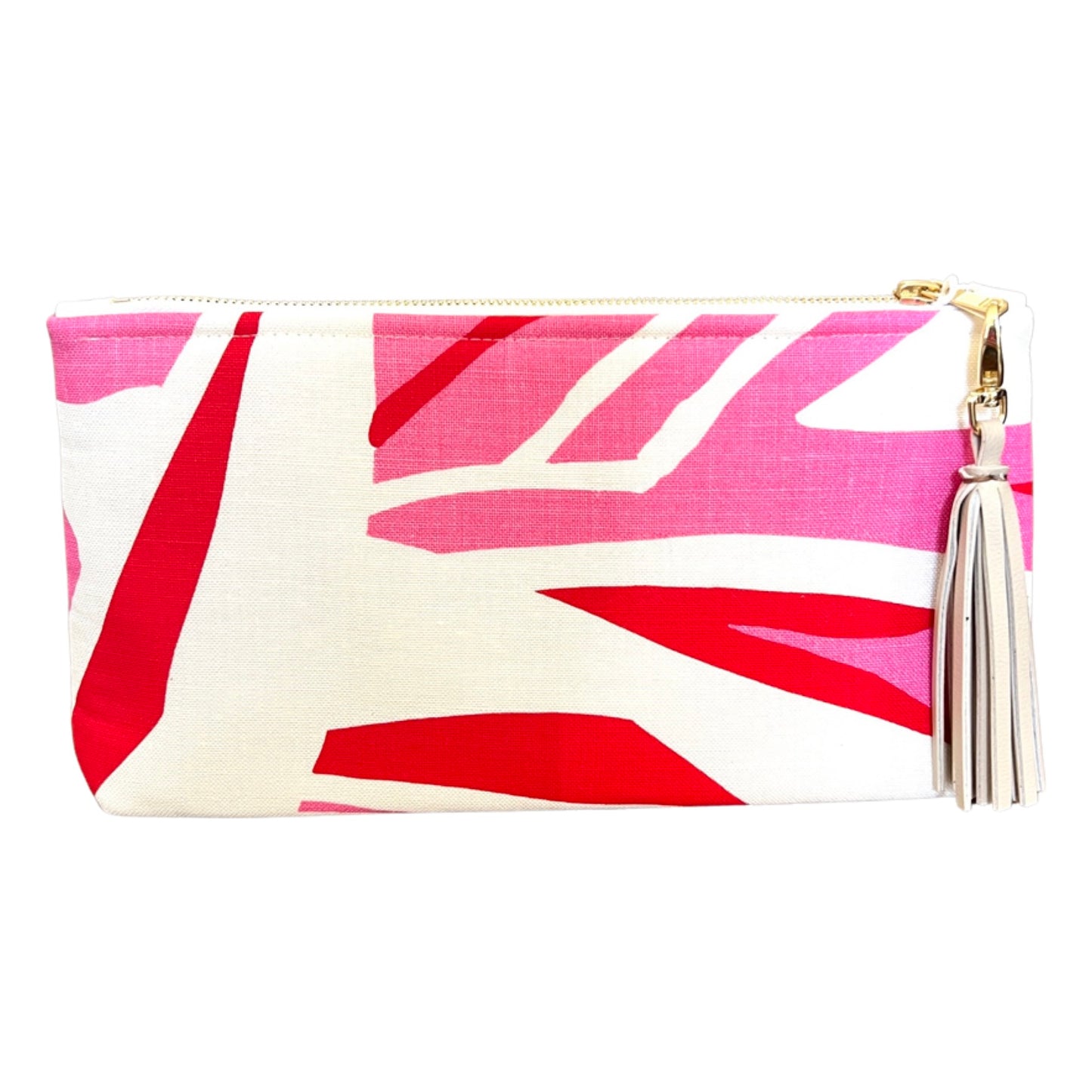 Pink Abstract Clutch