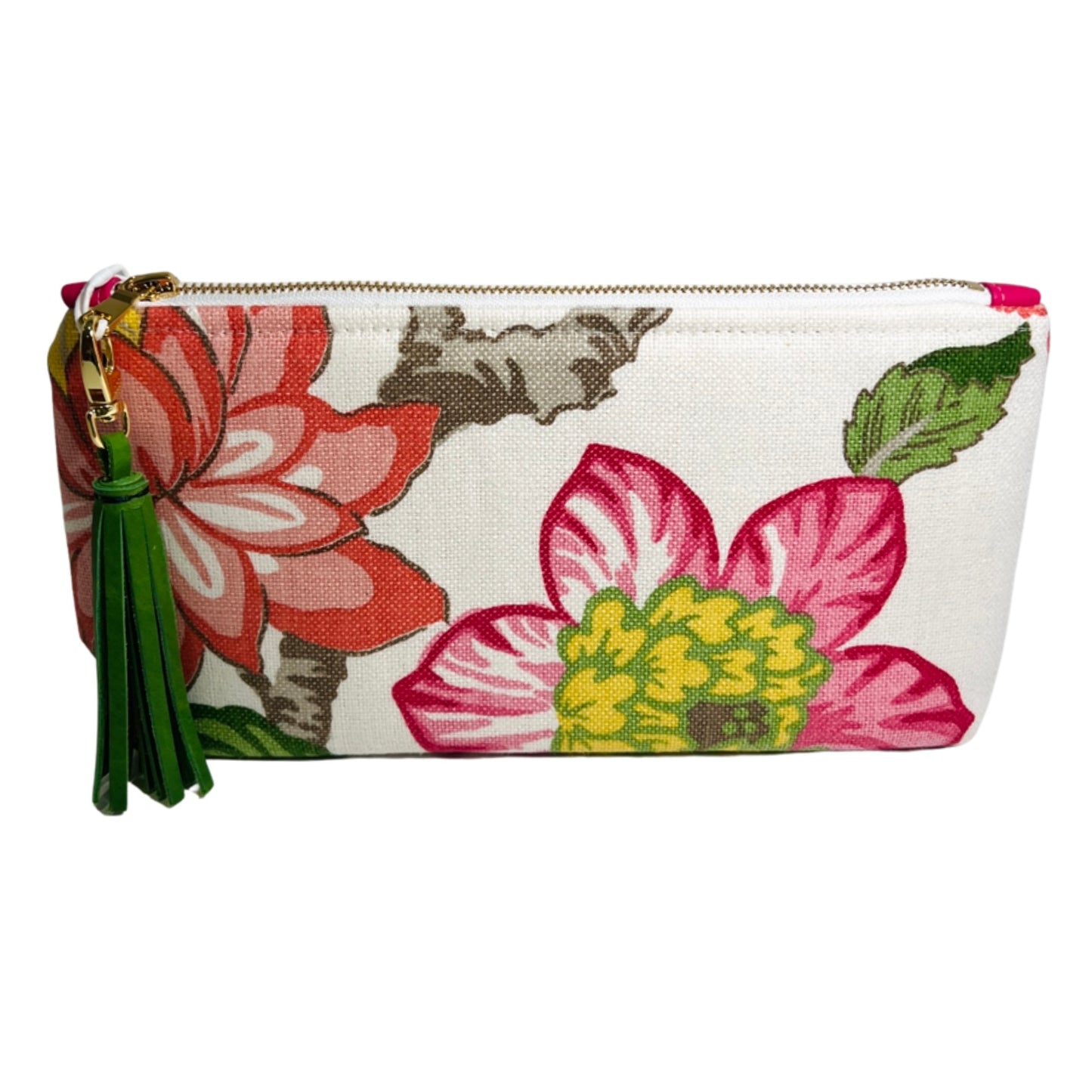Pink Floral Clutch