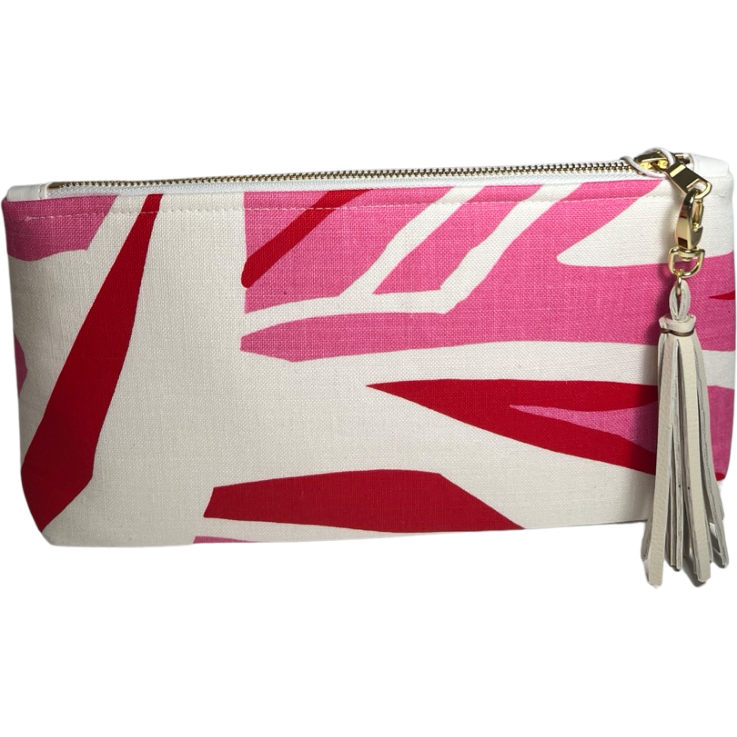 Pink Abstract Clutch