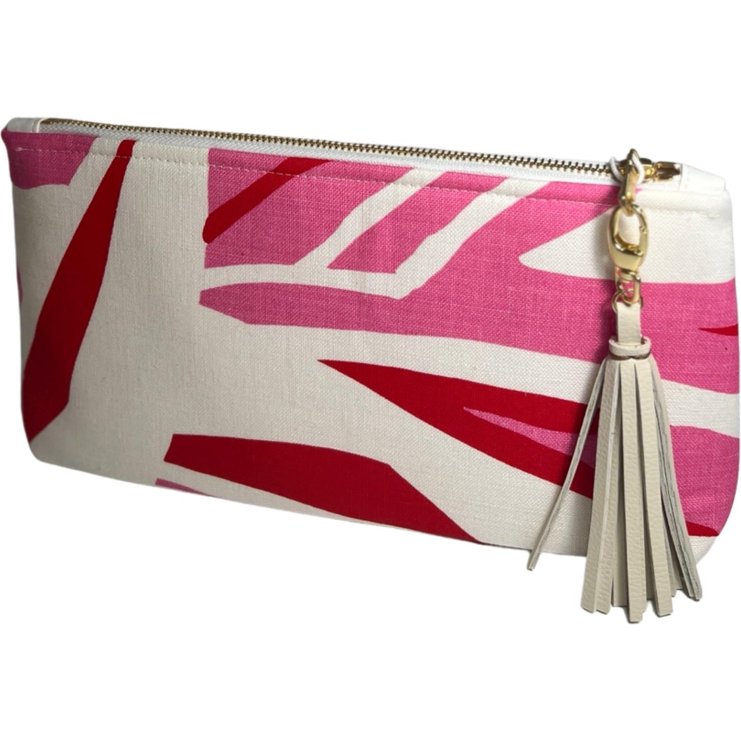 Pink Abstract Clutch