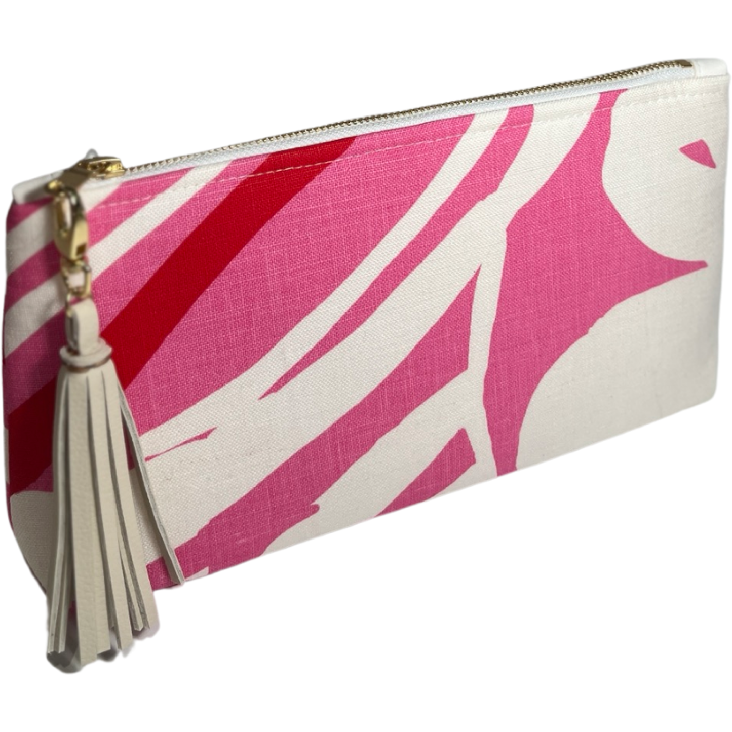 Pink Abstract Clutch